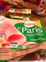 Cora jambon de Paris supérieur 180g