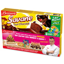 Brossard Savane pocket chocolat 2x189g