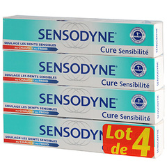 Dentifrice Sensodyne Cure Sensibilite 4x75ml