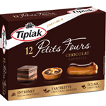 Petits fours au chocolat TIPIAK, 12 pieces, 180g