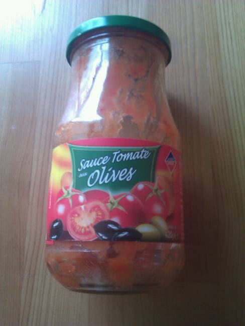 Sauce tomate aux olives 420g