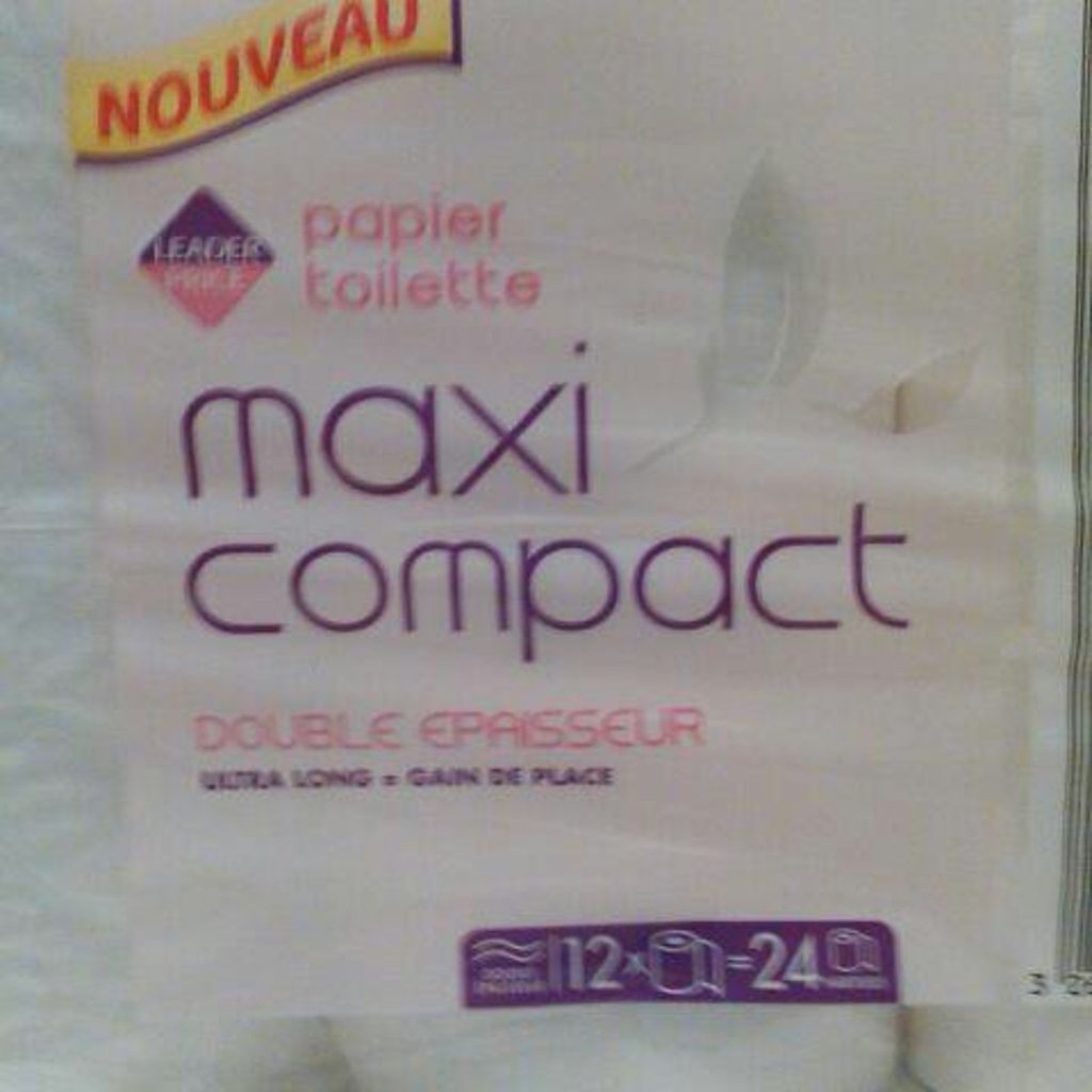 Papier toilette maxi compact x12