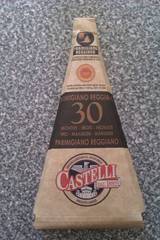 Castelli, Morceau de Parmigiano Reggiano, le fromage de 125g