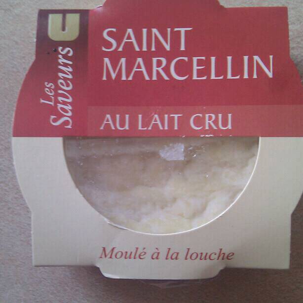 St Marcellin au lait cru U SAVEURS, 23%MG, 80g