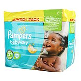 Couches Pampers Baby Dry T5 + Jumbo + x68