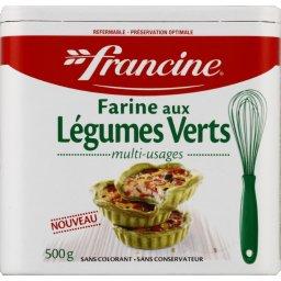 Francine, Farine aux legumes verts multi usages, la boite de 500 g