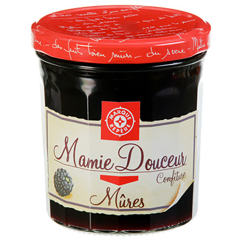 Confiture Mamie Douceur Mures 370g