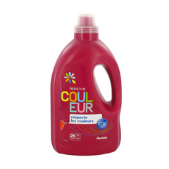 Auchan lessive liquide pour couleur 1,5l
