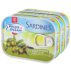 Sardines Peche Ocean olive 3x135g