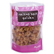 raisins secs golden auchan 125g
