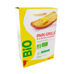 Auchan Bio pain grille multi-cereales 250g