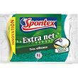 SPONTEX 2 Eponge Extra Net - Lot de 3