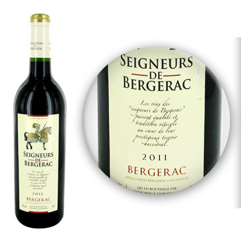 Seigneurs de Bergerac Vin rouge - 12,00% vol - 2011