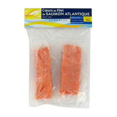 Paves de saumon sans arete d'Atlantique