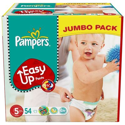 Pampers easy up jumbo junior x54