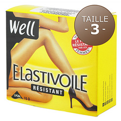 Collant resistant Elastivoile WELL, taille 3, gazelle