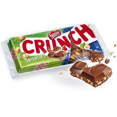 CRUNCH - Chocolat eclat de noisettes