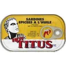 Titus sardines pimentees 3x125g