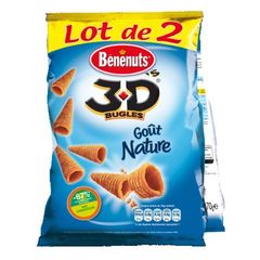 Biscuits Benenuts 3D's Nature 2x85g