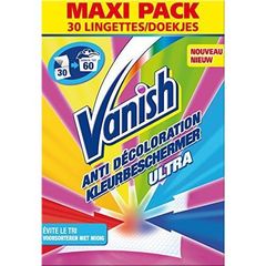 Vanish anti décoloration lingette x30