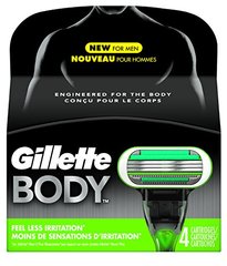 Gillette lames rasoirs body x4