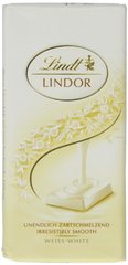 Lindt - Lindor - White Bar - 100g