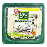Fromage Roquefort Bio Village AOP 32%mg 100g