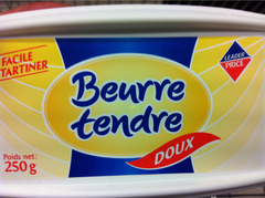 Beurre tendre 250g