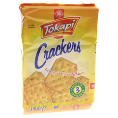 Biscuits Tokapi Crackers Nature 3x100g