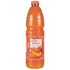 Auchan Peche abricot 2l