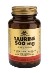 Solgar Taurine 500 mg 50 Gélules Végétales