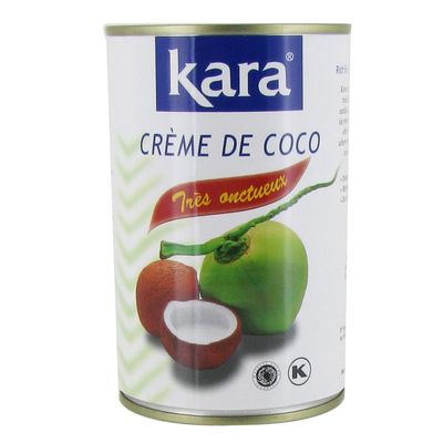 Kara, Creme de coco, la boite de 425ml
