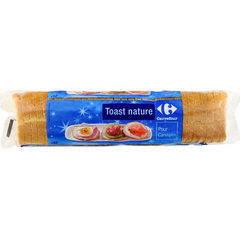 Toast nature pour canapes Promo
