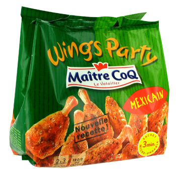 Wings Party Mexicaines MAITRE COQ, 400g