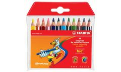 Crayons de couleur larges Trio
