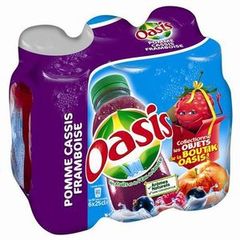 Oasis pomme cassis framboise 6x25cl