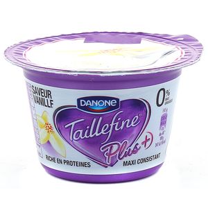 Spécialité au lait saveur vanille avec sucre et édulcolorant TAILLEFINE, 145g