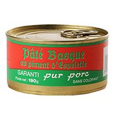Pâté Jean Haget Au piment d'Espelette 1/4 190g