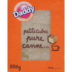 Sucres petits cubes pure canne Daddy boite 500g