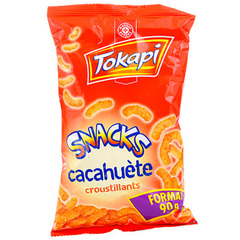 Biscuits Tokapi Snack Cacahuete 90g