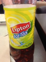 Lipton Ice Tea - Thé glacé saveur citron citron vert la bouteille de 50 cl