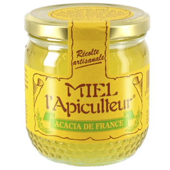 Miel liquide d'acacia de France L'APICULTEUR, 500g