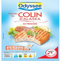 Odyssee, Hache au colin et au fromage, la barquette de 2 - 200 gr