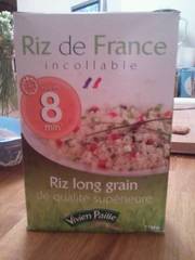 Riz de France etuve long grain cuisson 8 minutes VIVIEN PAILLE, 1kg