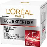 Soin anti-rides intensif jour 45 + âge expertise L'OREAL, 50ml