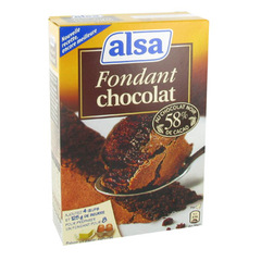 Alsa preparation fondant au chocolat 360g