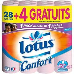 Papier toilette Lotus Confort x28