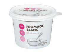 Fromage blanc (0% de MG)