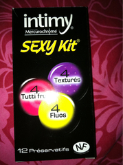 Preservatifs assortis Sexy Kit INTIMY, 12 unites