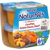 Naturnes, Carottes, Patates douces, boeuf, dès 8M